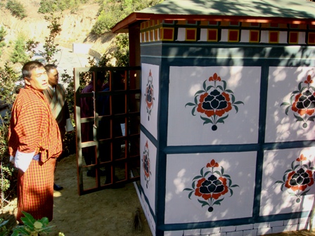 The Beautiful Bhutanese Bathroom: VIP and shower