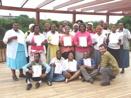 Participants at the 1st Umzimkhulu CHC training workshop 14th January 2009