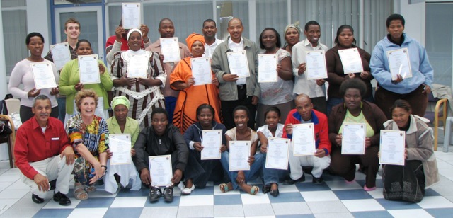 2008. Belleville Cape Town: the first CHC facilitators to be trained