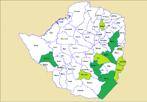2013 Zim Project areas