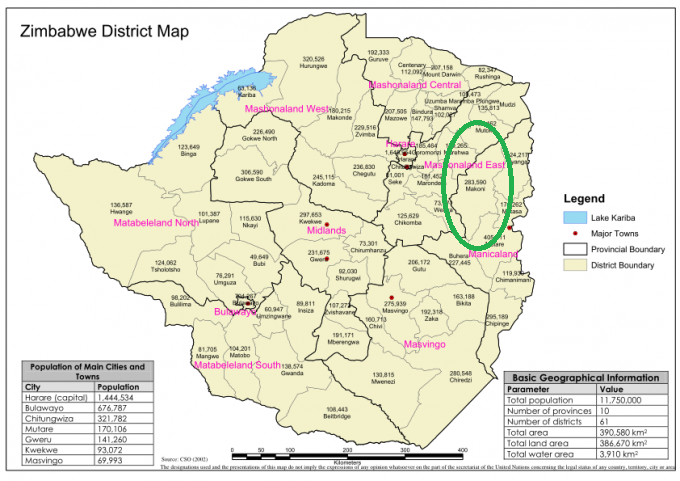 Zim district map_reliefweb_Makoni