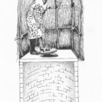 3C_Covered Latrine-lined pit, concrete slab, cover