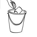 D3 - Hand Taking Water with Ladle