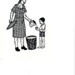 D6 - Women Giveing Water with a Jug