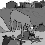 EH 15 - Cow Opening Garbage Bag c