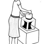 F4 - Women Cooking on Paraffin
