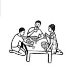 F9 - Children Eating with Own Plates