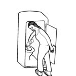 S15 - Women Cleaning Toilet