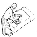 S2- Mother changing baby's kimbie