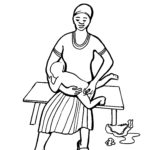 S3 - Mother Wipping Babies Bottom
