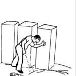 S9 Man urinating behind toilet